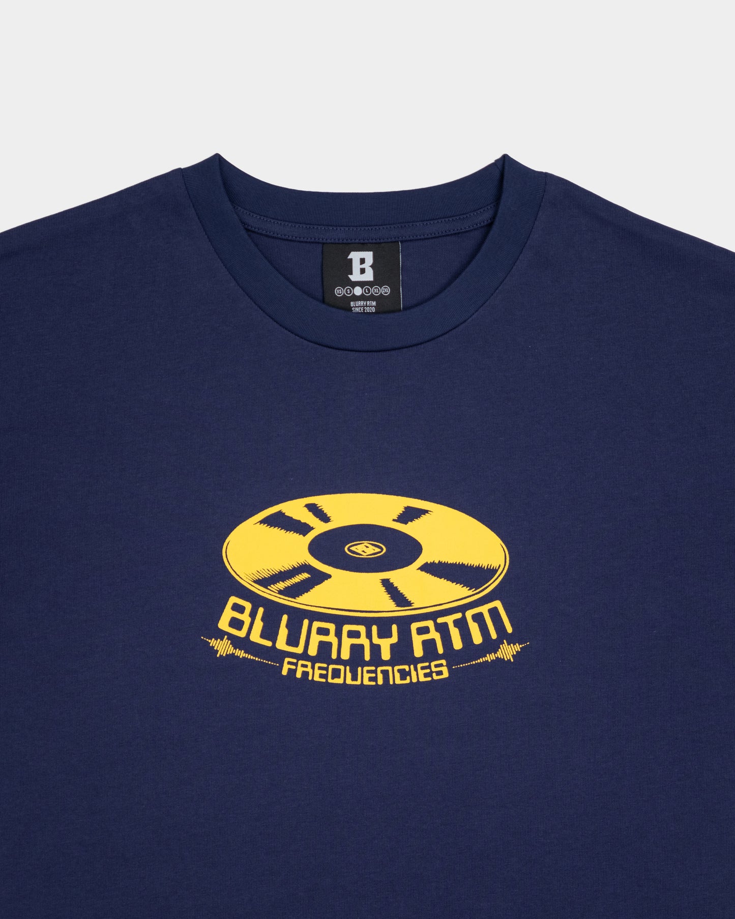 BLURRY RTM Frequencies (Navy Blue/Ochre Yellow)