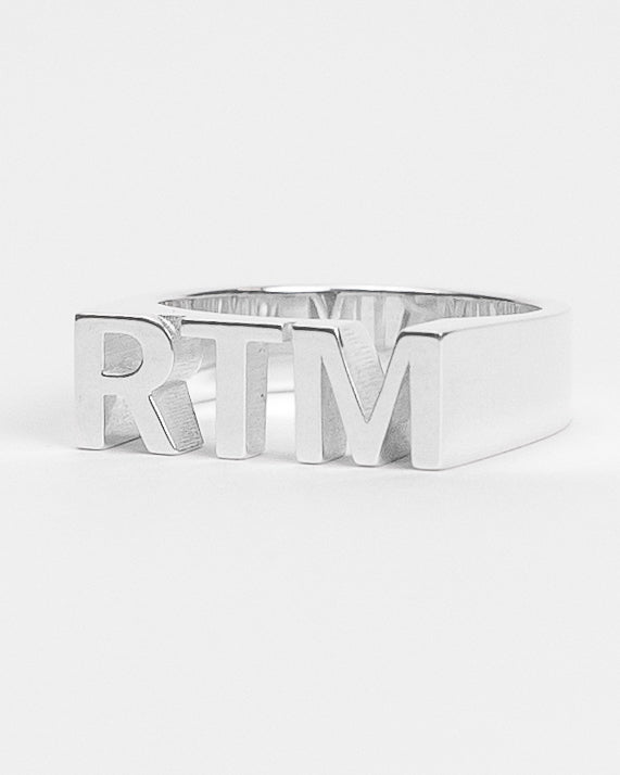 BLURRY Silver RTM Ring