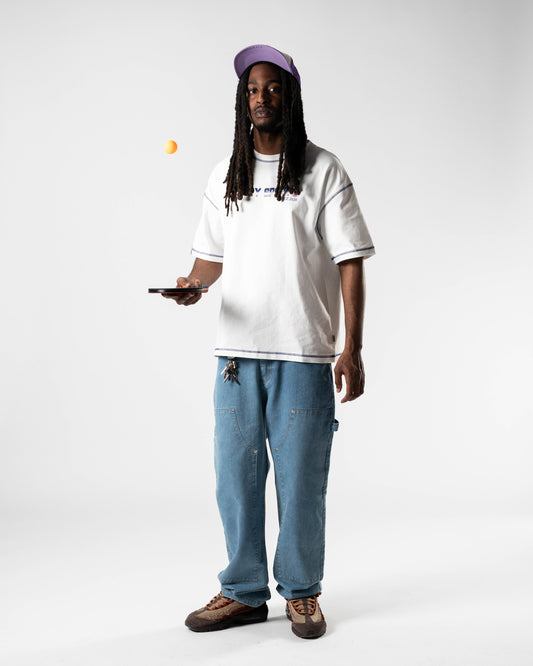 BLURRY SPORTS T-Shirt (White/Multicolor)