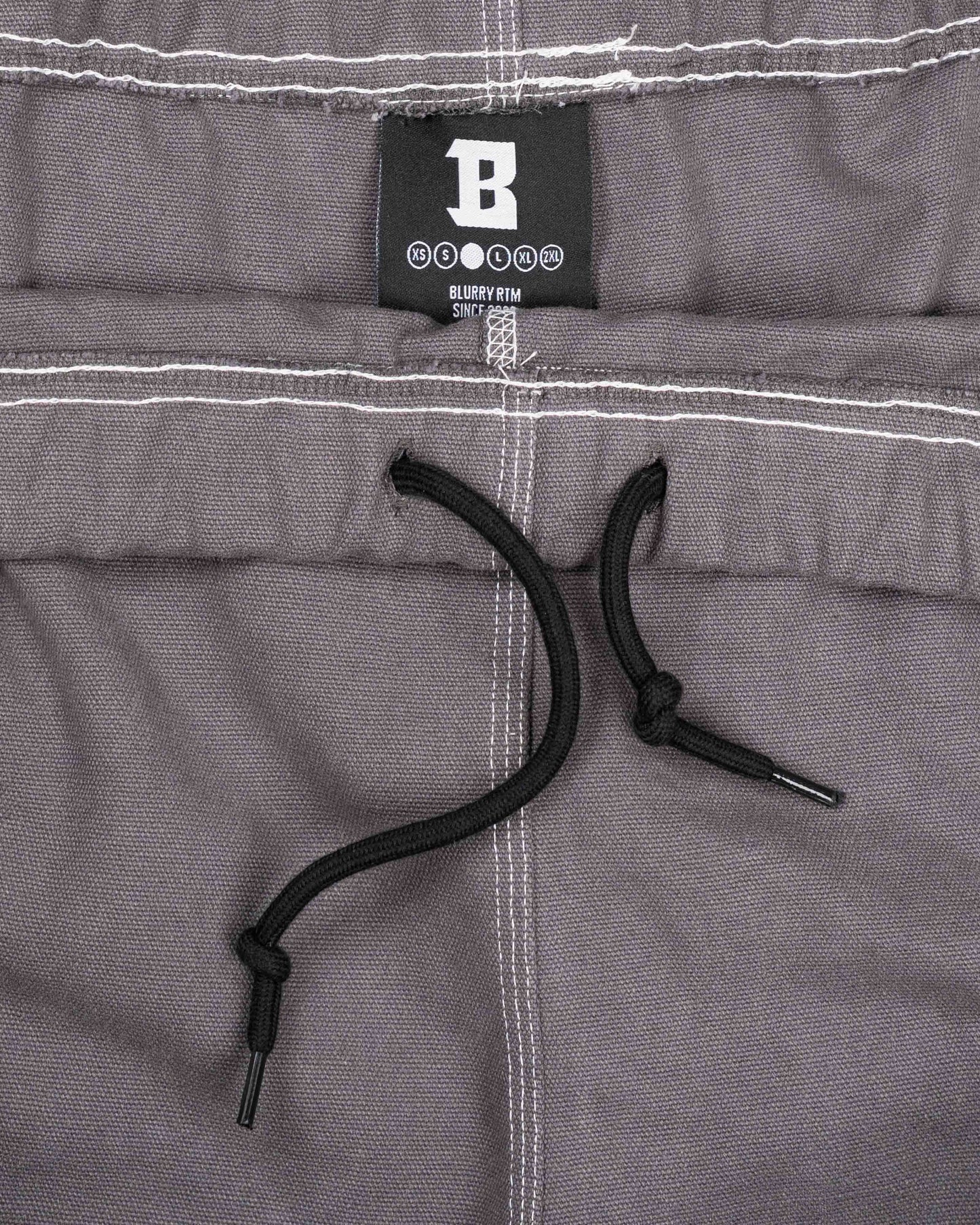 BLURRY RTM Canvas Workwear Pants (Steel Grey)