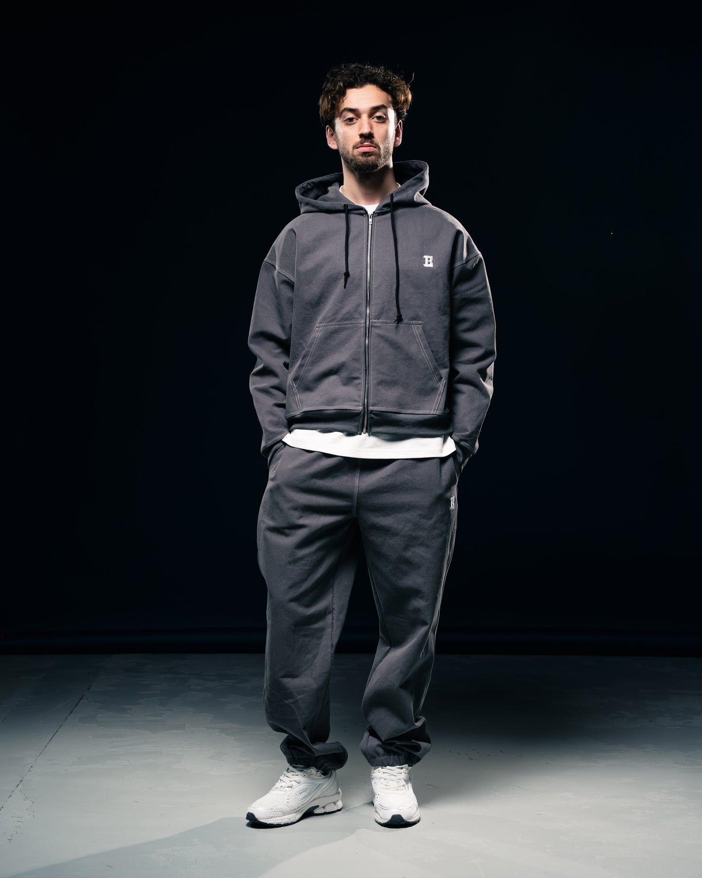 BLURRY RTM Canvas Workwear Pants (Steel Grey)