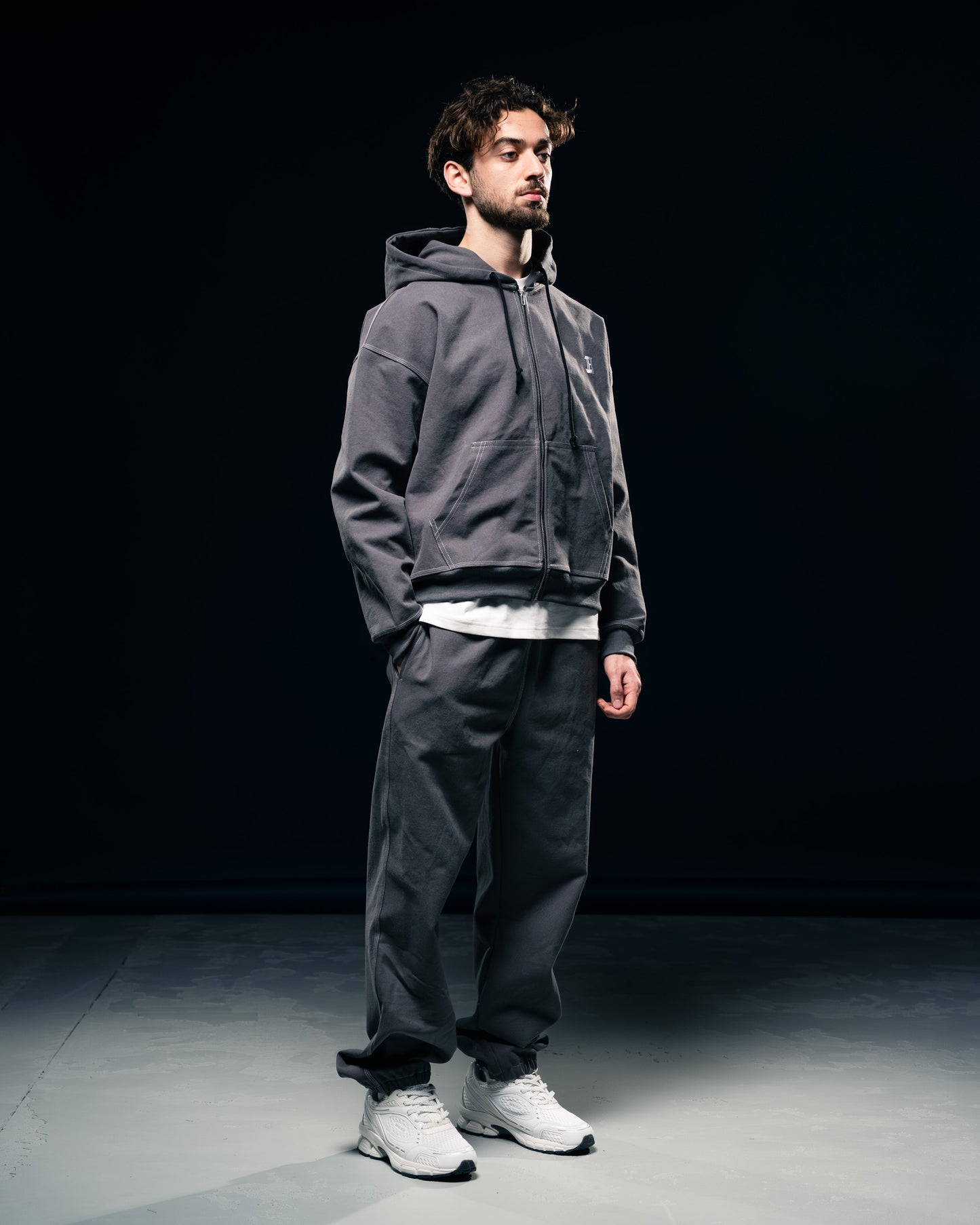 BLURRY RTM Canvas Workwear Pants (Steel Grey)