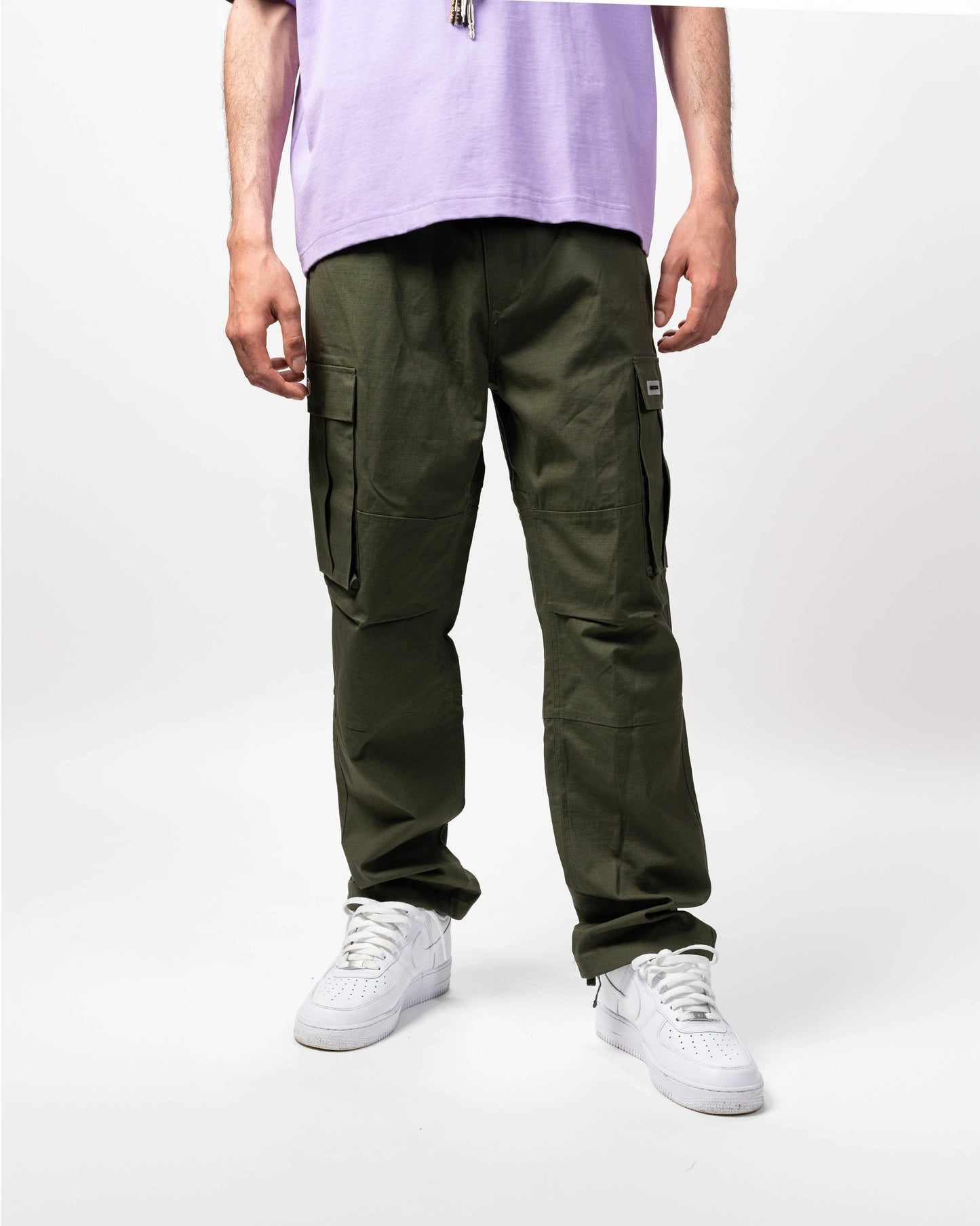 BLURRY RTM Cargo Pants (Army Green)