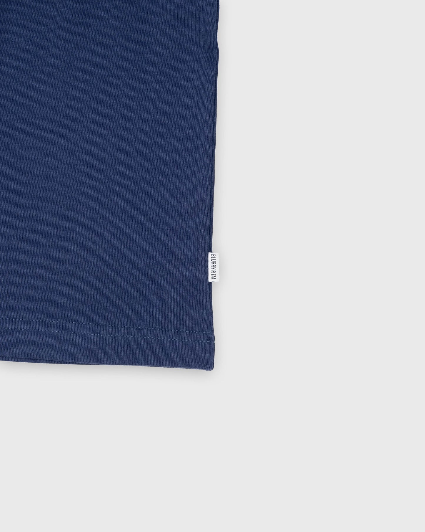BLURRY RTM A DIY PROJECT T-Shirt (Navy Blue/Beige)