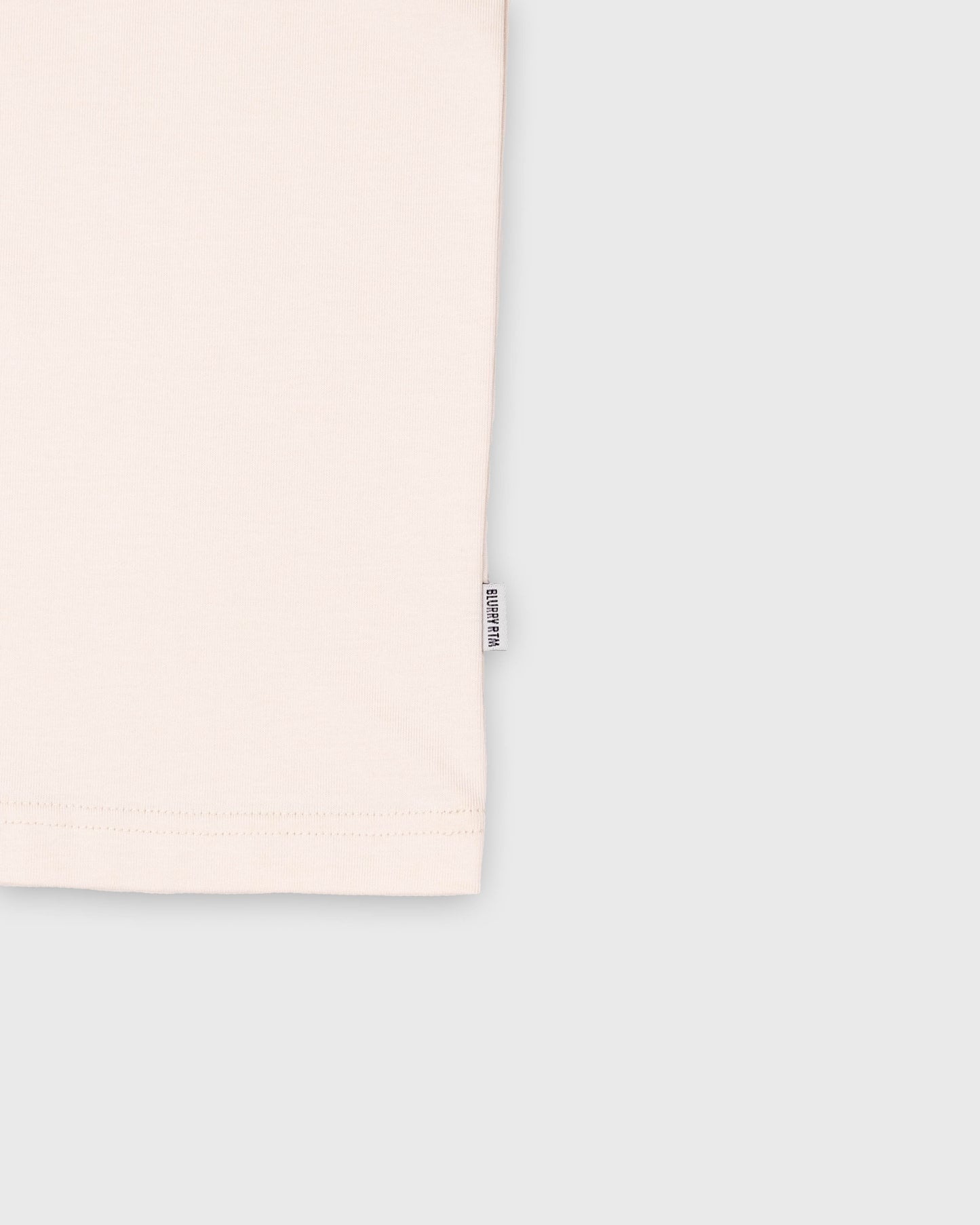 BLURRY RTM POSTAL SERVICE T-Shirt (Cream/Blue)