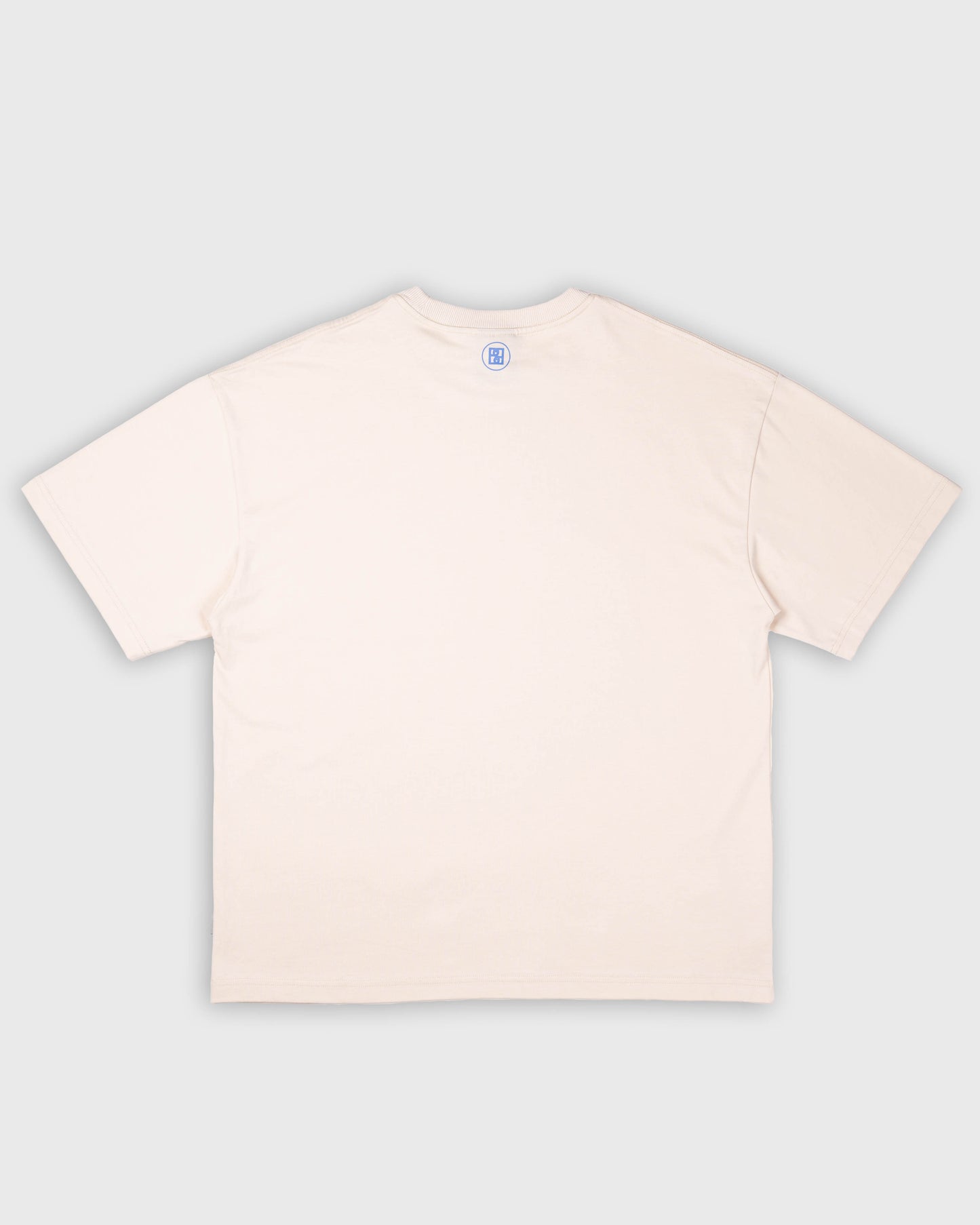 BLURRY RTM POSTAL SERVICE T-Shirt (Cream/Blue)