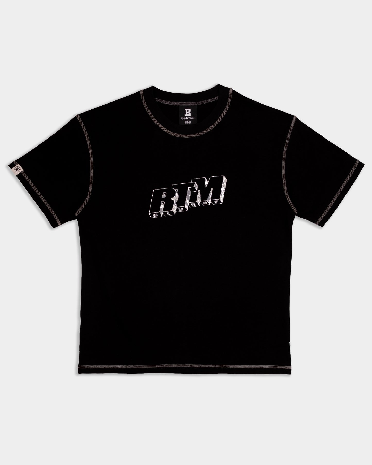 BLURRY RTM Camo T-shirt (Black/Camo)