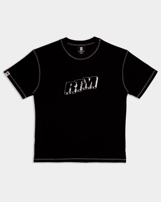 BLURRY RTM Camo T-shirt (Black/Camo)