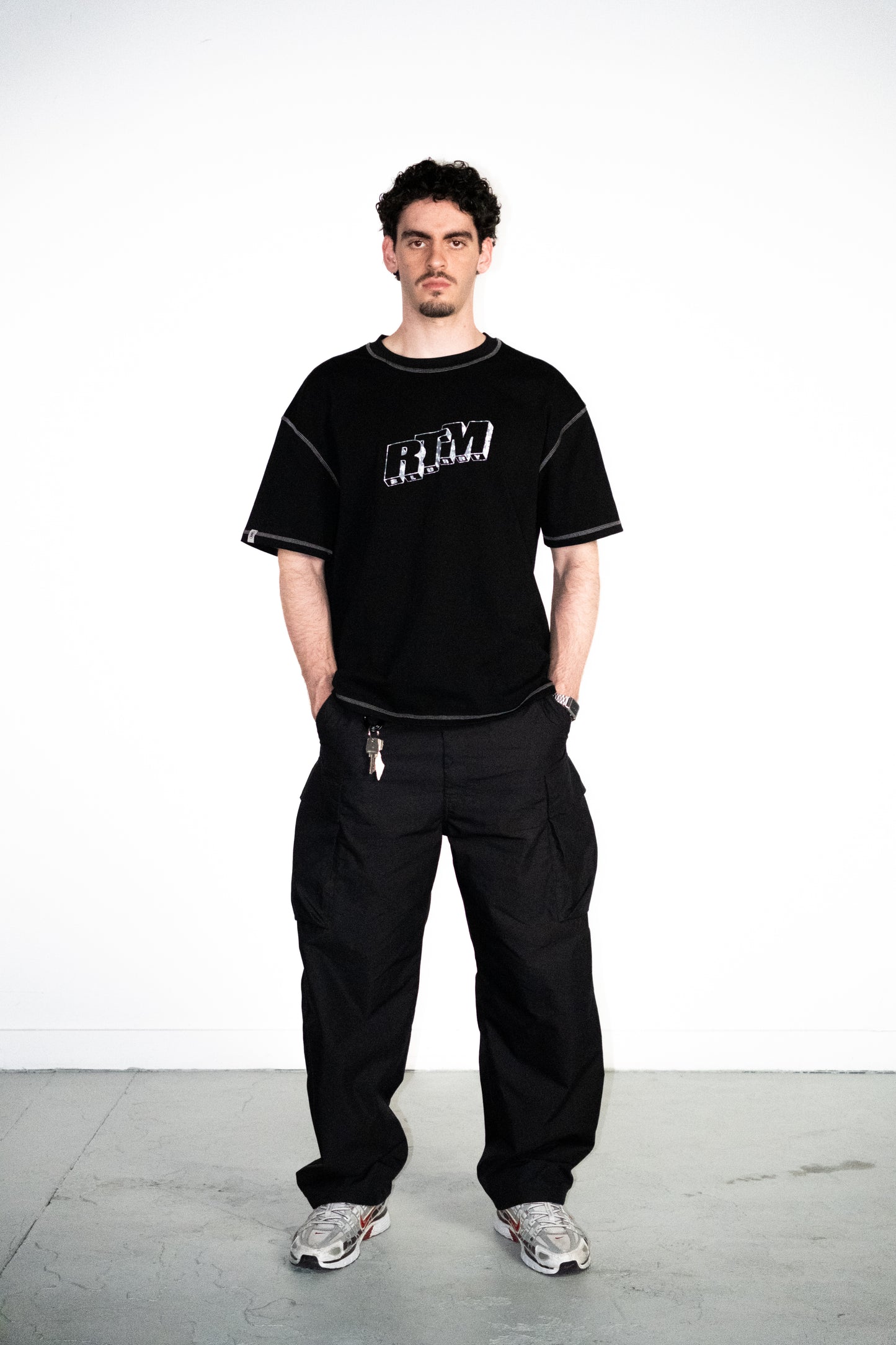 BLURRY RTM Camo T-shirt (Black/Camo)