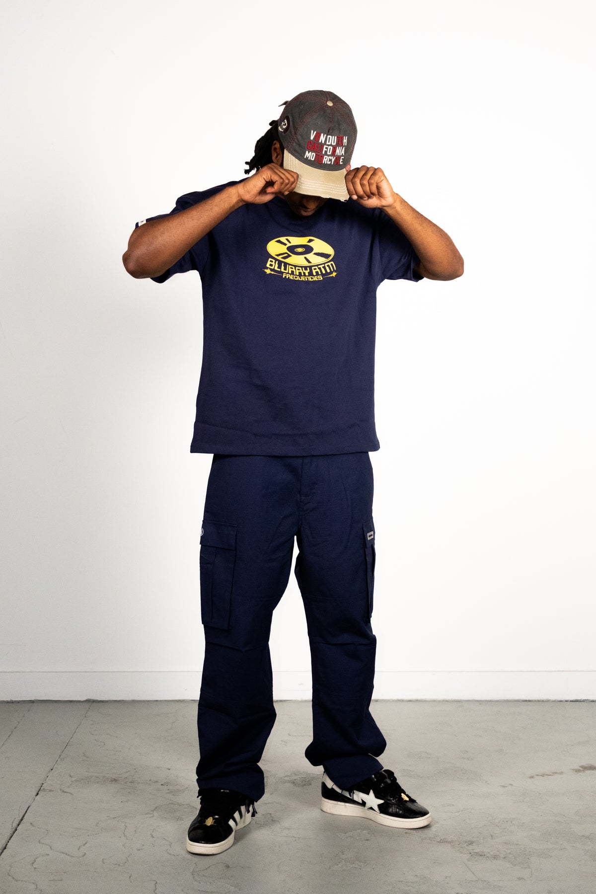 BLURRY RTM Frequencies (Navy Blue/Ochre Yellow)