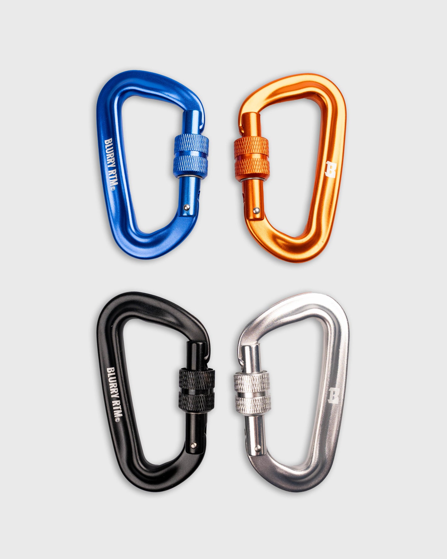 BLURRY RTM CARABINER 4-PACK