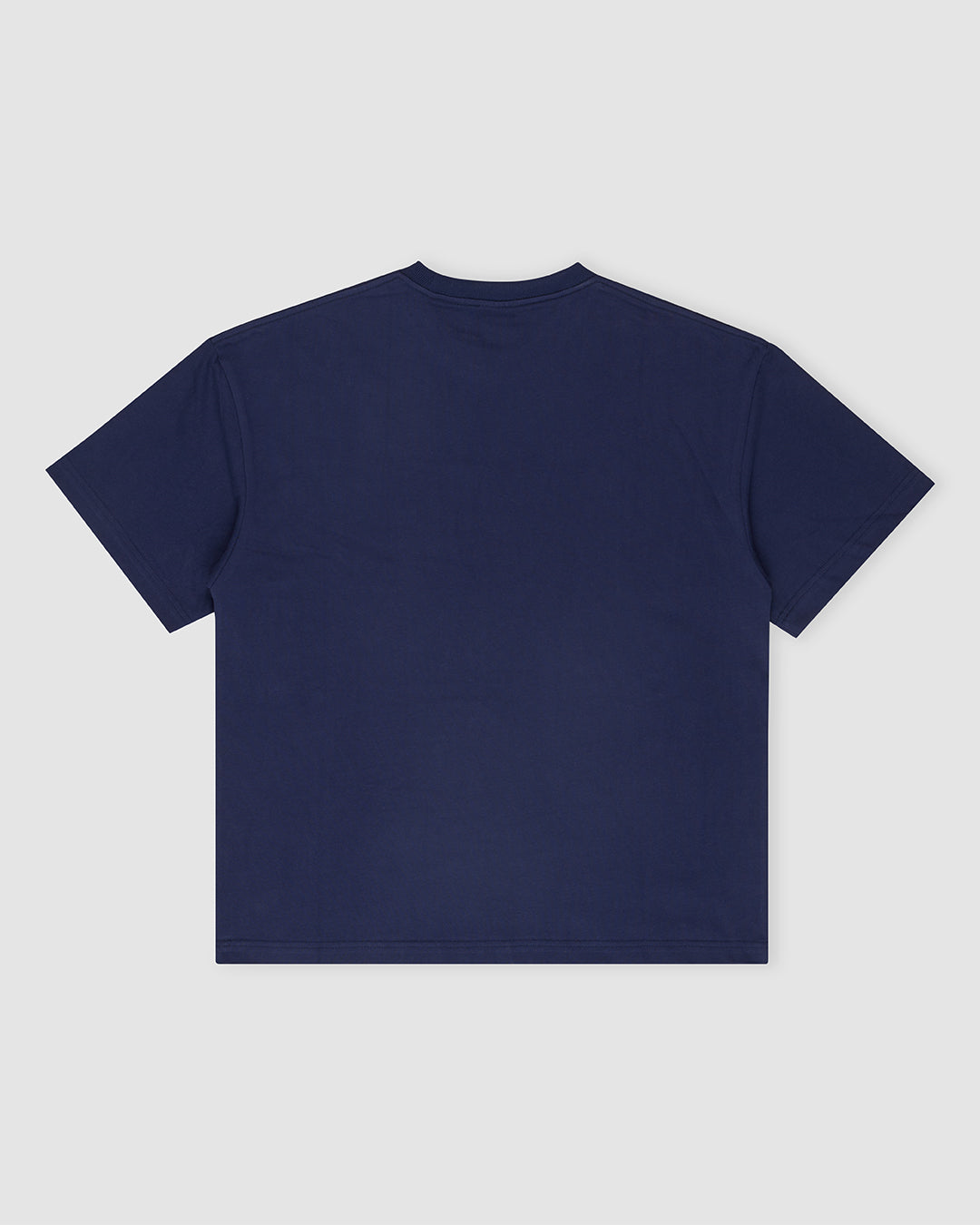 BLURRY RTM College T-Shirt (Navy Blue/Purple)