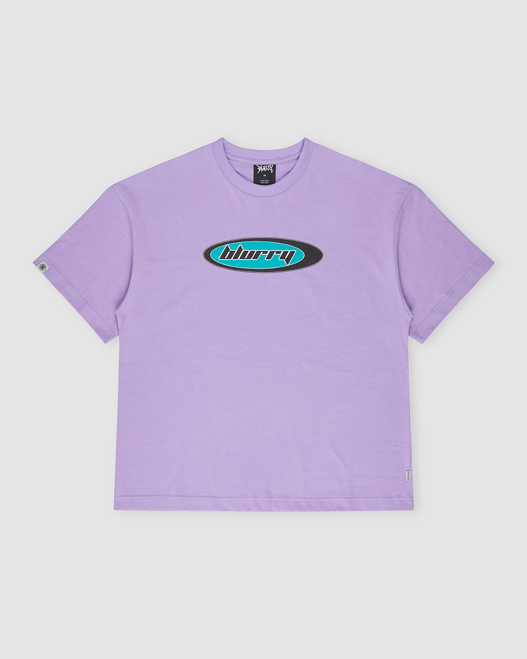 BLURRY Graphic T-Shirt (Lavender Purple/Multicolor)