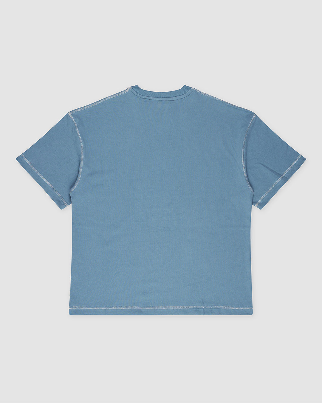 BLURRY Chrome Script T-Shirt (Frost Blue/Chrome)
