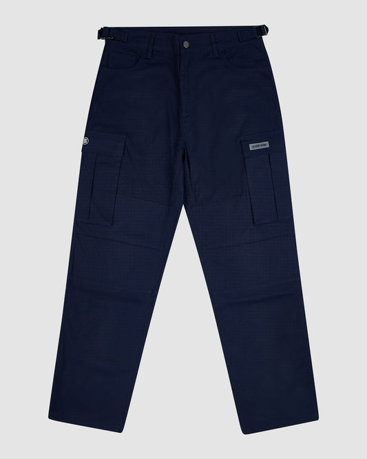 BLURRY RTM Cargo Pants (Navy Blue)