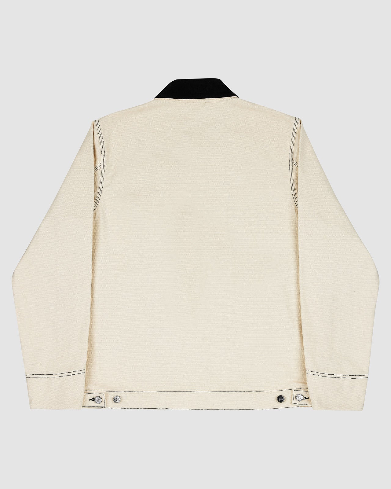 Blurry Canvas work Jacket (Sand/Black)
