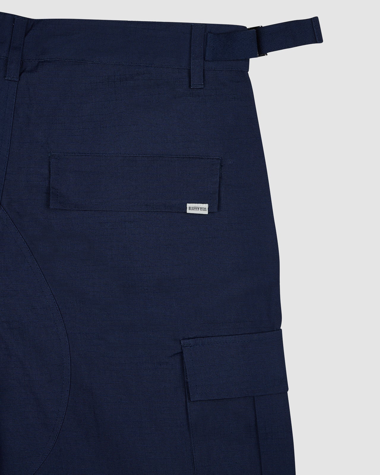 BLURRY RTM Cargo Pants (Navy Blue)