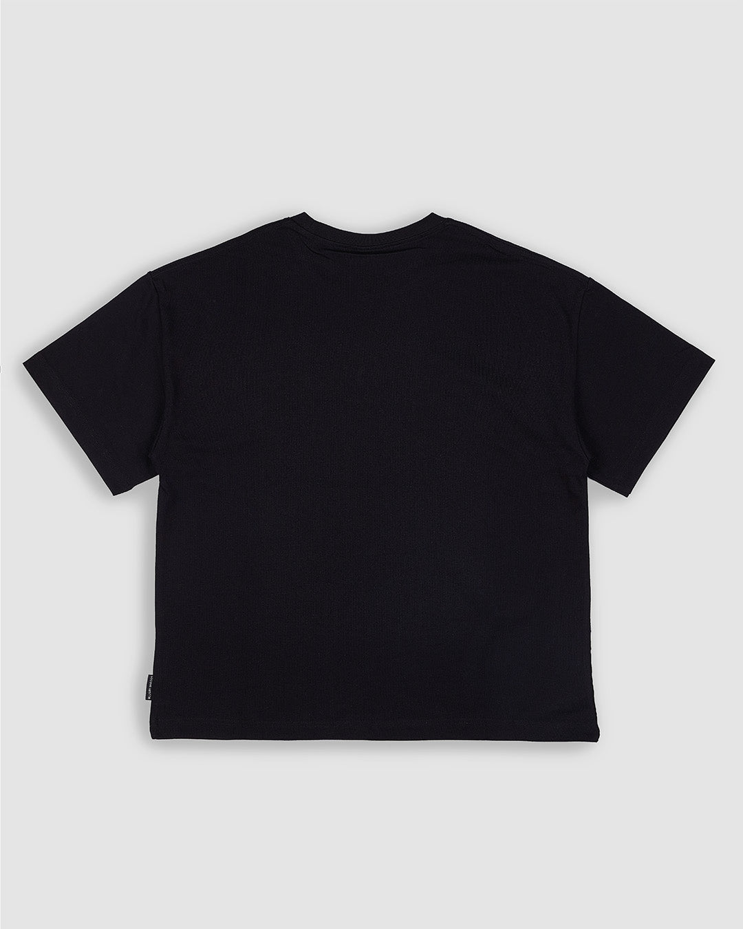 Blurry Script T-Shirt (Black/Pearl White)