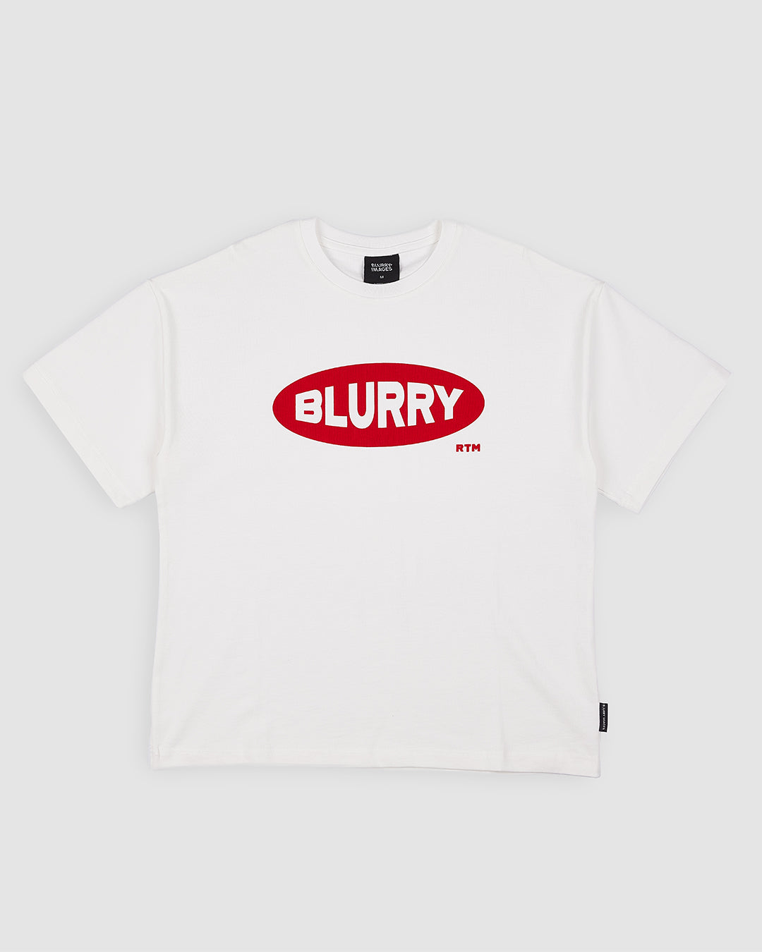 Blurry RTM T-Shirt (White/Red)