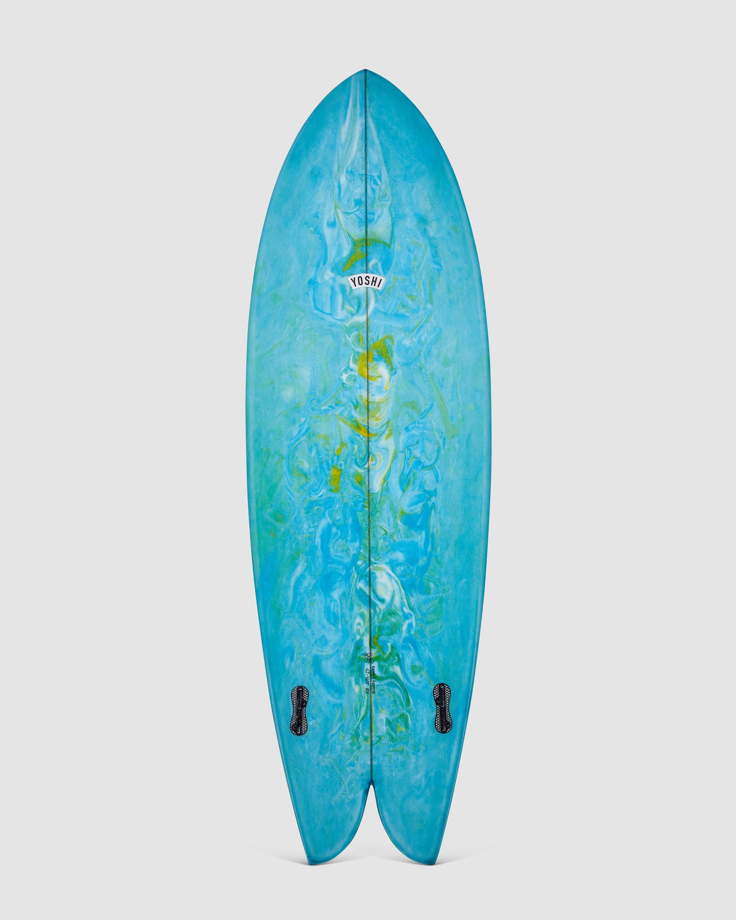 Blurry Retro Fish Surfboard